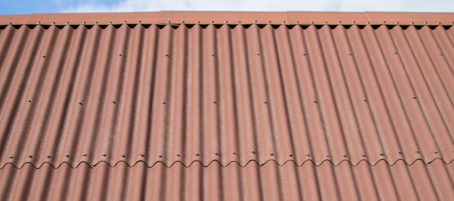 Copper metal roof panel