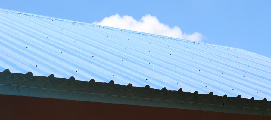 Zinc metal roof panel